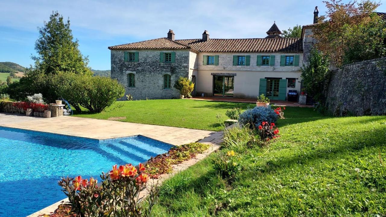 Manoir Le Moulinal47 - Vue Panoramique Hotel Courbiac Exterior photo
